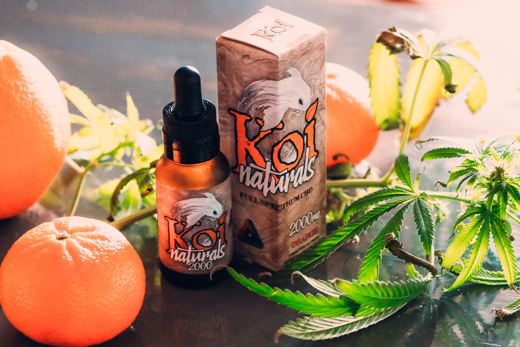 Packaged CBD tincture